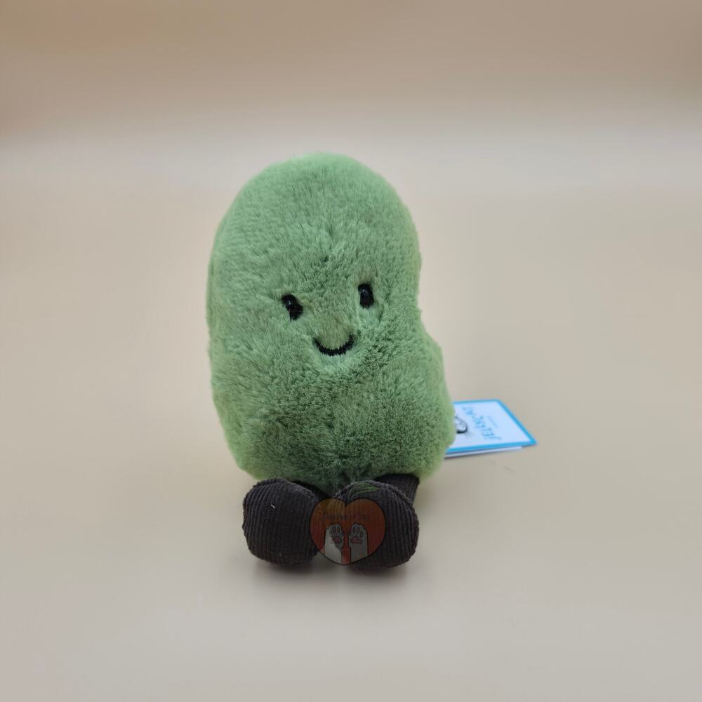 Jellycat Amuseables Soyella Edamame Bean - AUTHENTIC - NEW WITH TAGS